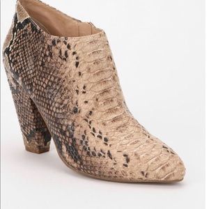 Kimchi Blue Snakeskin booties